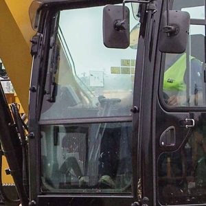 CAT Mini Hydraulic 307-308 Excavator Windshield