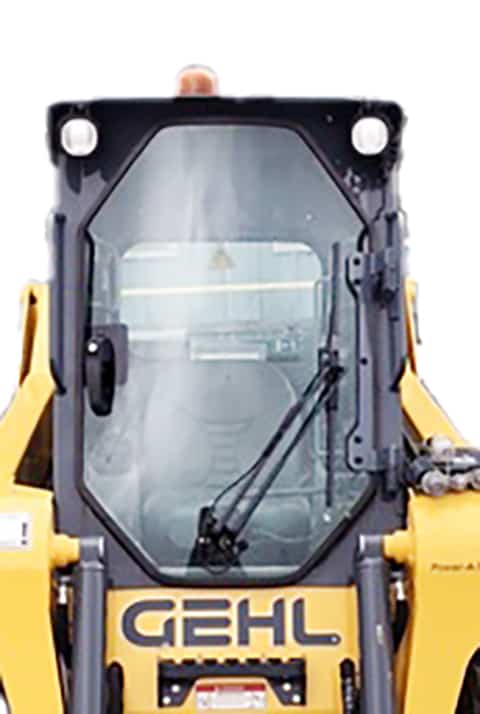 Gehl / Mustang Skid Steer Windshield: (Gehl R190-V270) – (Mustang 1900R-3300V)