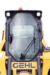 Gehl / Mustang Skid Steer Windshield: (Gehl R190-V270) – (Mustang 1900R-3300V) - Image 2