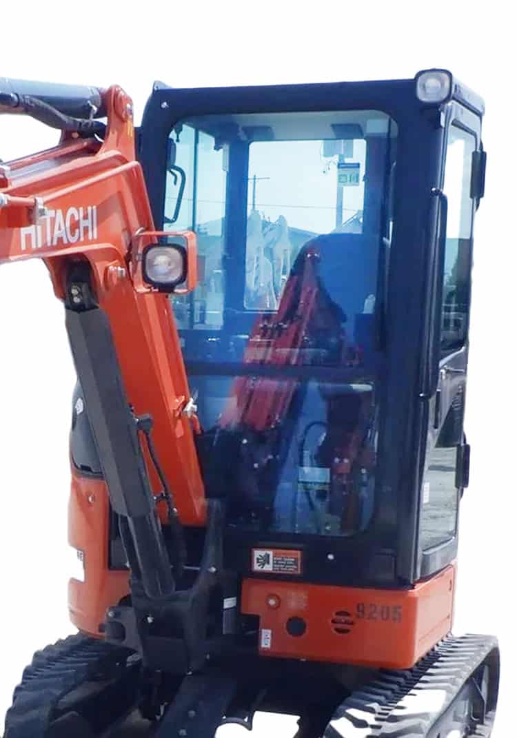 John Deere COMPACT (mini) G & P Series // Hitachi ZX-5N COMPACT (mini) Excavator Windshield - Image 8