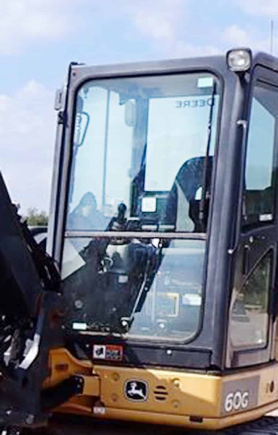 John Deere Mini G Series (60G) Excavator Windshield
