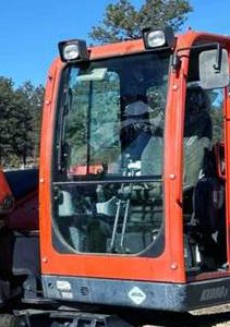 Kubota Excavator Windshield: KX080-3