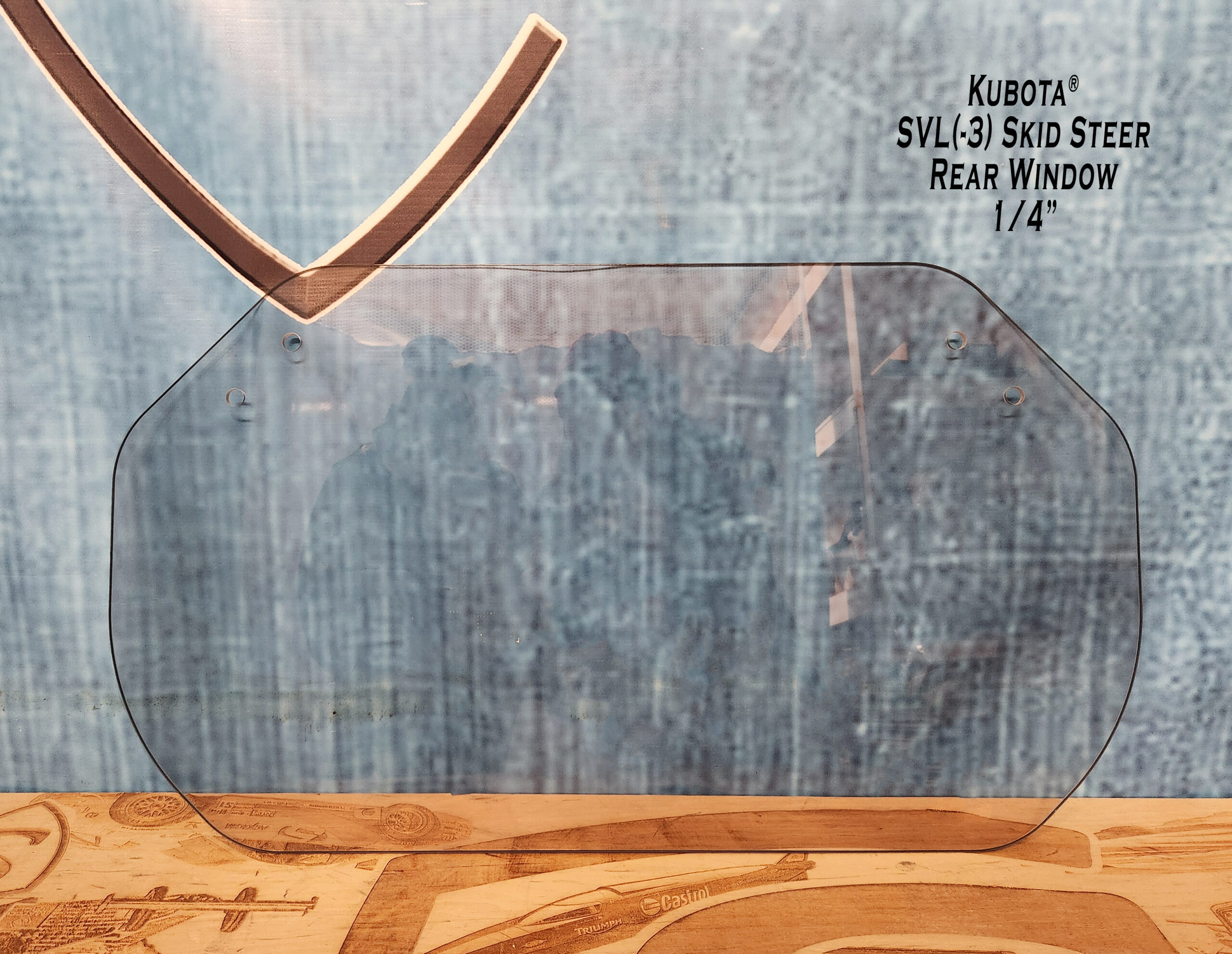 Kubota SVL – Rear Window - Image 5